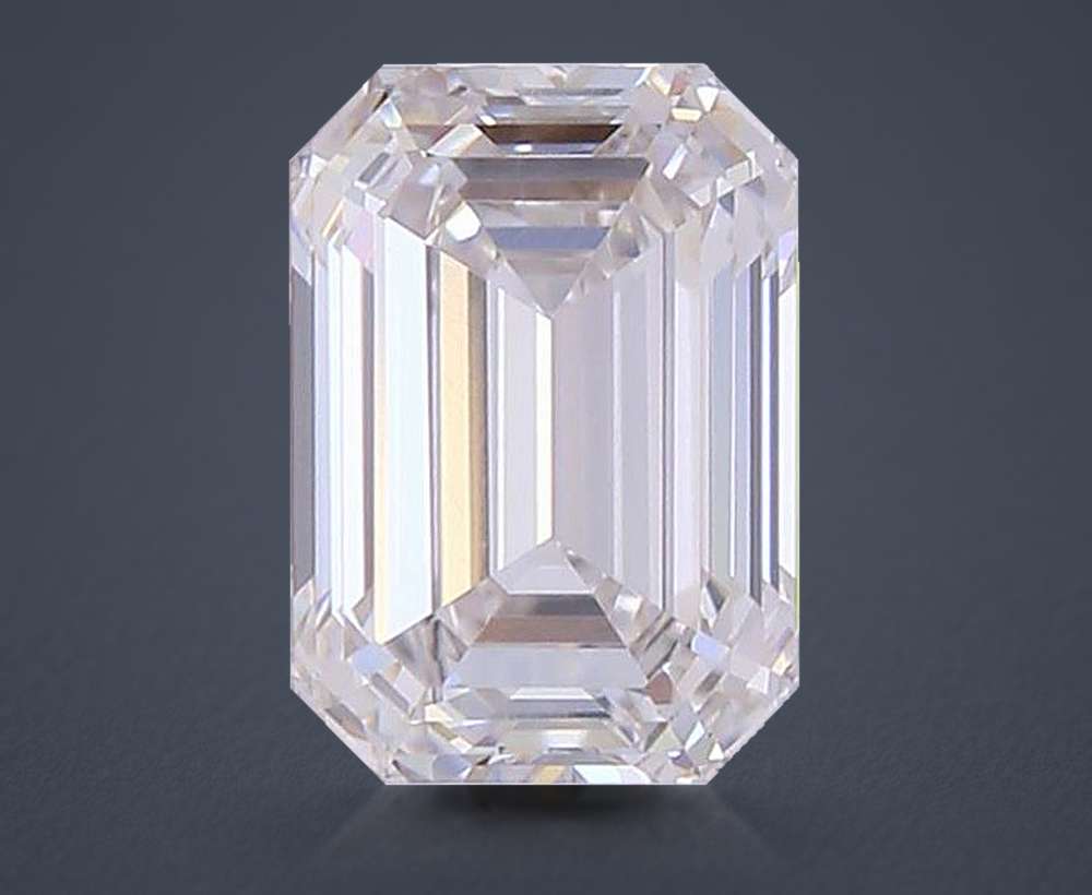0.84 Carat Emerald Lab Diamond