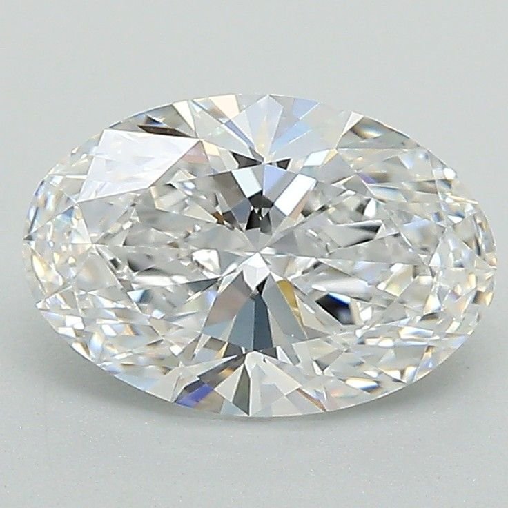 1.59ct D VS1 Rare Carat Ideal Cut Oval Lab Grown Diamond
