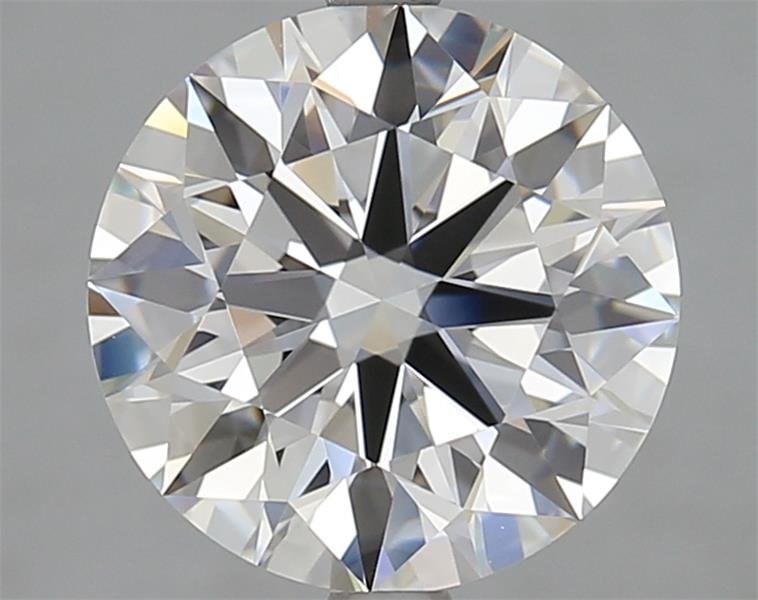 3.42 Carat Round Lab Diamond