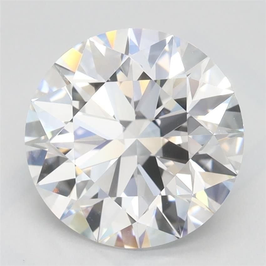 2.84ct D IF Rare Carat Ideal Cut Round Lab Grown Diamond