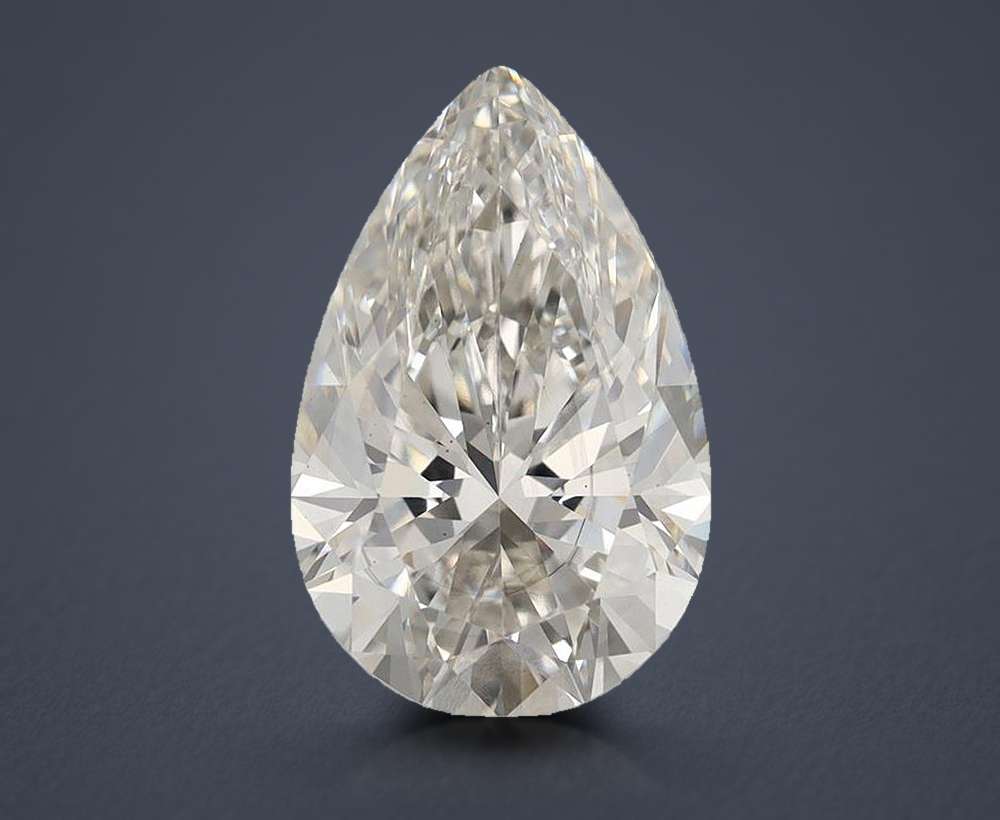 5.19 Carat Pear Lab Diamond