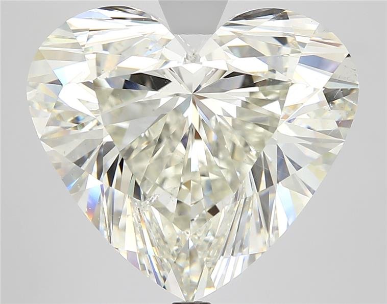10.54ct J SI2 Rare Carat Ideal Cut Heart Diamond