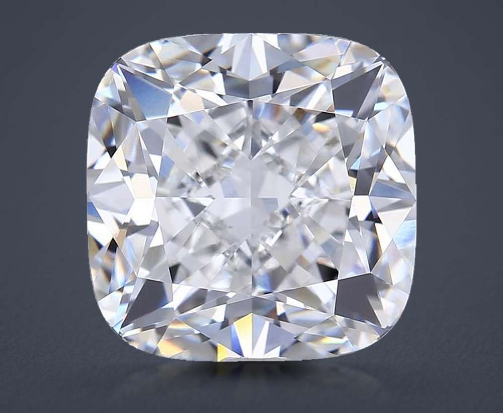 6.02 Carat Cushion Lab Diamond