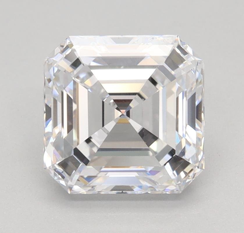 1.54ct D VS2 Rare Carat Ideal Cut Asscher Lab Grown Diamond