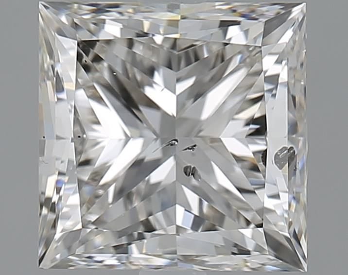 2.50ct I SI2 Rare Carat Ideal Cut Princess Diamond