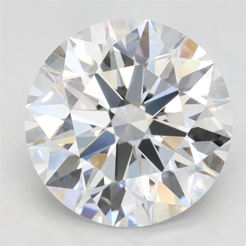 2.65ct D VVS1 Rare Carat Ideal Cut Round Lab Grown Diamond