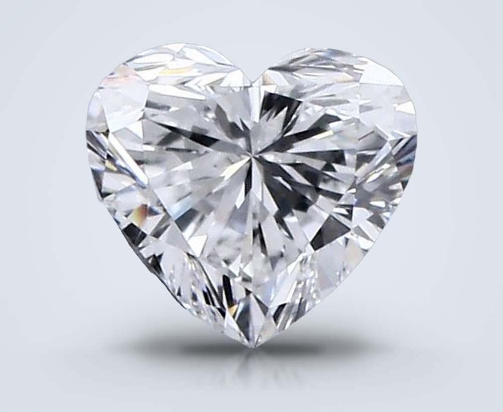 0.51 Carat Heart Lab Diamond