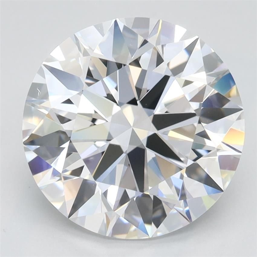 3.25ct D IF Rare Carat Ideal Cut Round Lab Grown Diamond