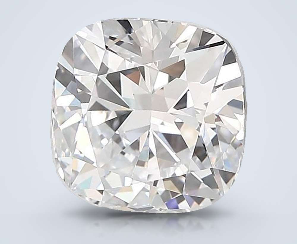 2.63 Carat Cushion Lab Diamond