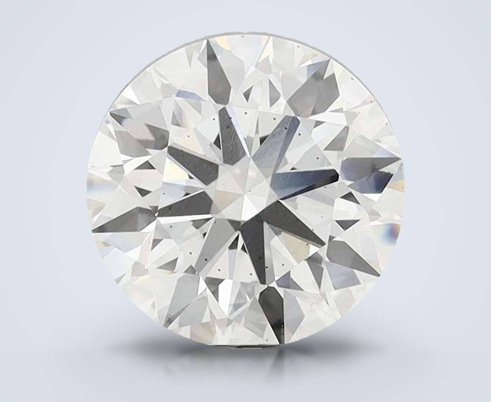 3.21 Carat Round Lab Diamond