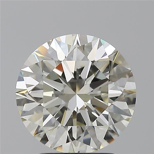 2.50ct K VVS1 Rare Carat Ideal Cut Round Diamond