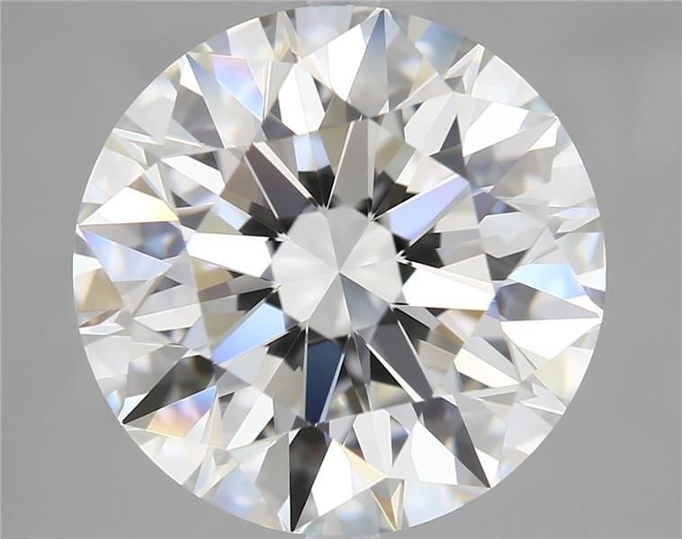 4.06ct F VVS1 Rare Carat Ideal Cut Round Diamond