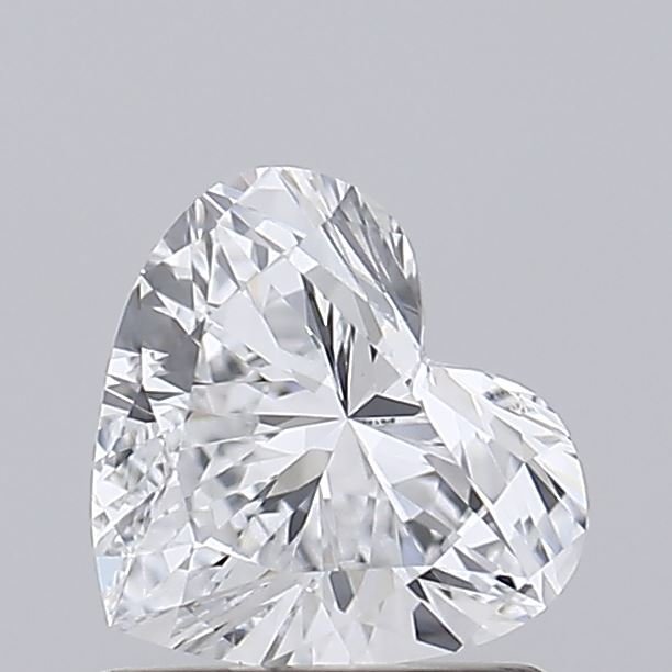 0.91ct D VS2 Rare Carat Ideal Cut Heart Lab Grown Diamond