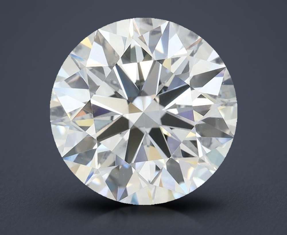 3.18 Carat Round Lab Diamond