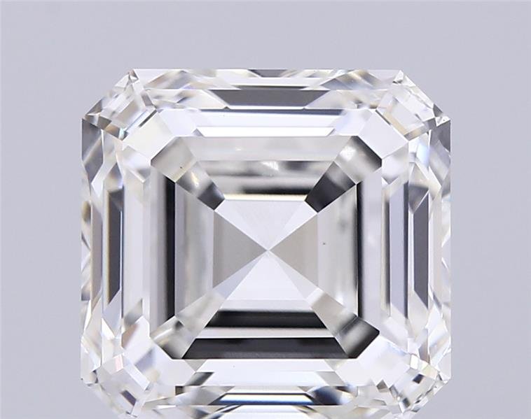 6.15ct E VS1 Rare Carat Ideal Cut Asscher Lab Grown Diamond