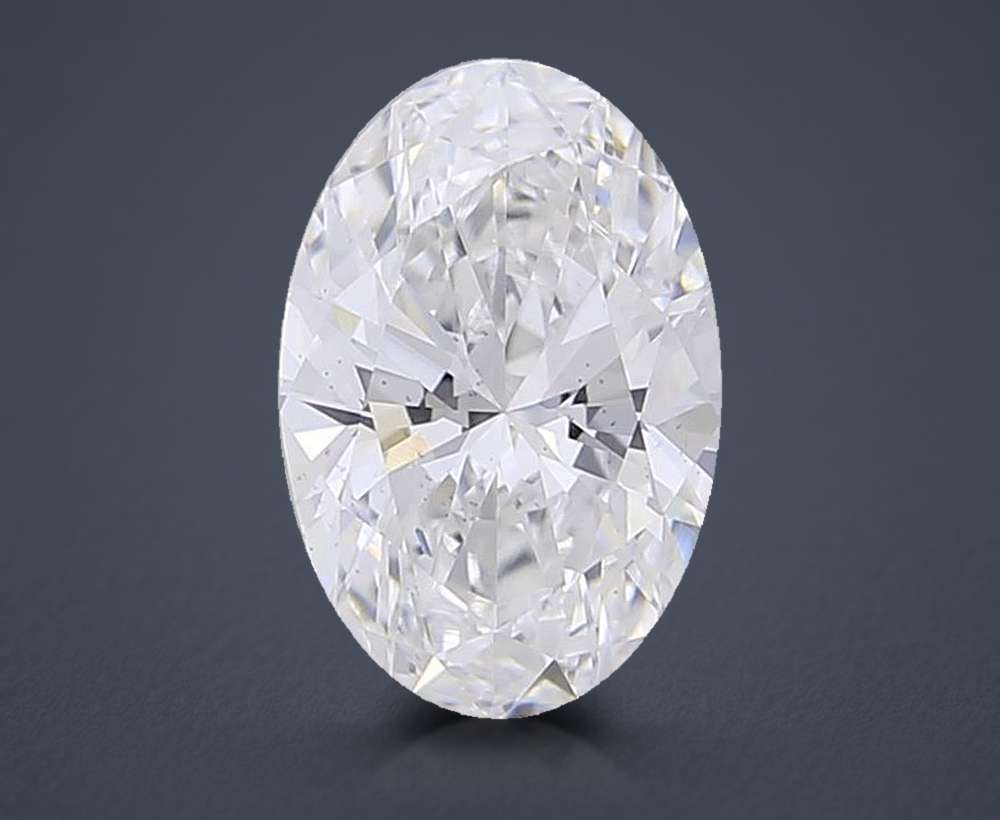 0.79 Carat Oval Lab Diamond