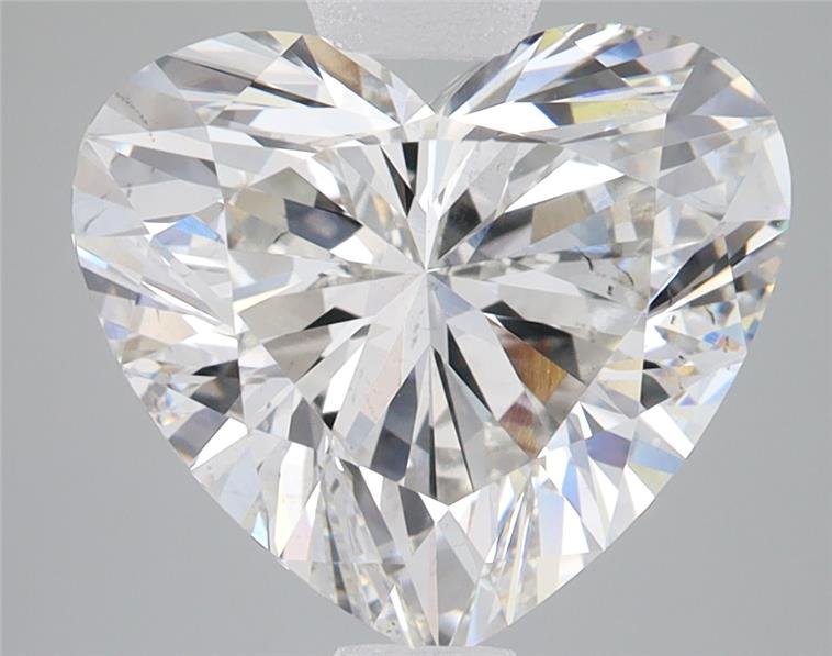 4.45ct G SI1 Rare Carat Ideal Cut Heart Lab Grown Diamond