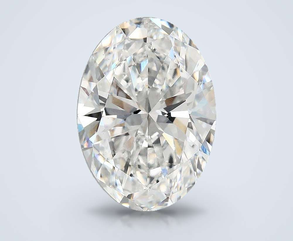 5.00 Carat Oval Lab Diamond