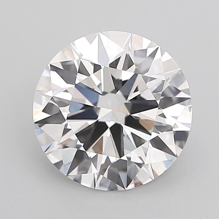3.02ct E VS2 Rare Carat Ideal Cut Round Lab Grown Diamond