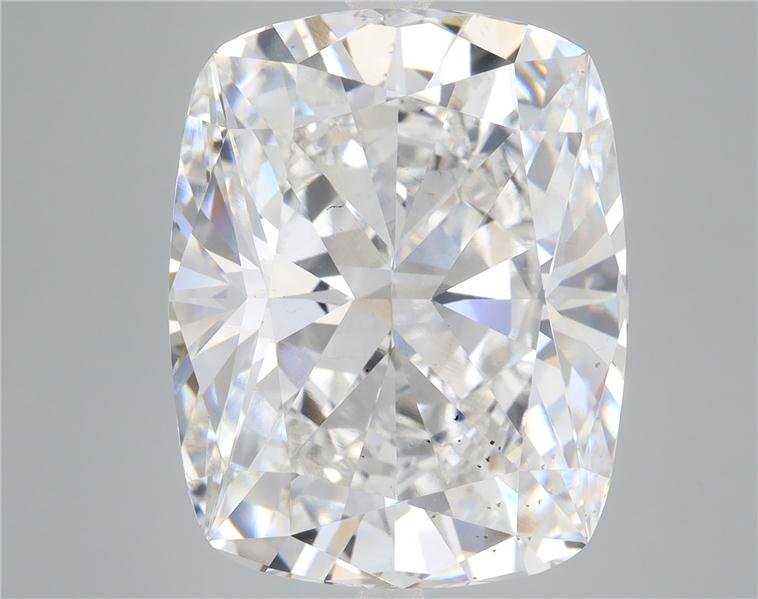 18.30ct F VS2 Rare Carat Ideal Cut Cushion Lab Grown Diamond