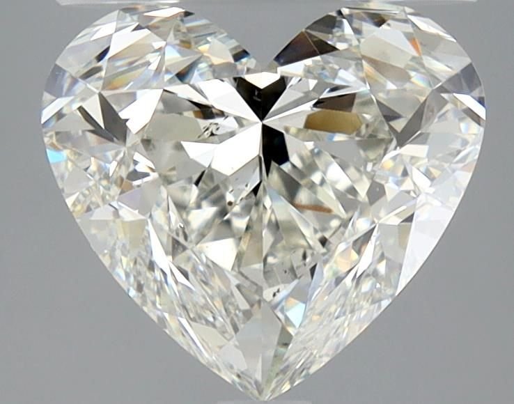 3.03ct J SI1 Rare Carat Ideal Cut Heart Diamond