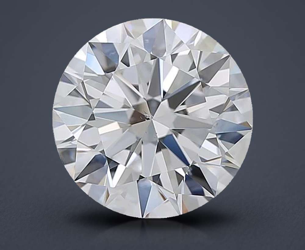 2.25 Carat Round Natural Diamond