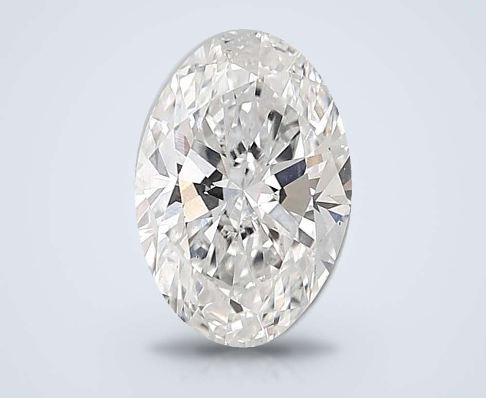 2.54 Carat Oval Lab Diamond