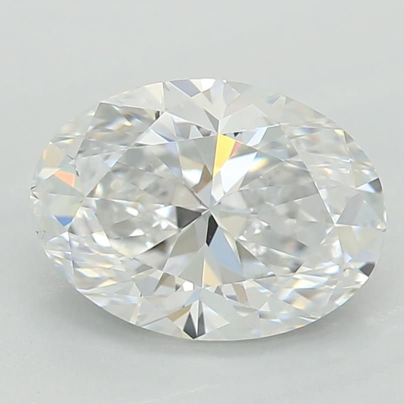 1.00ct D VS2 Rare Carat Ideal Cut Oval Lab Grown Diamond