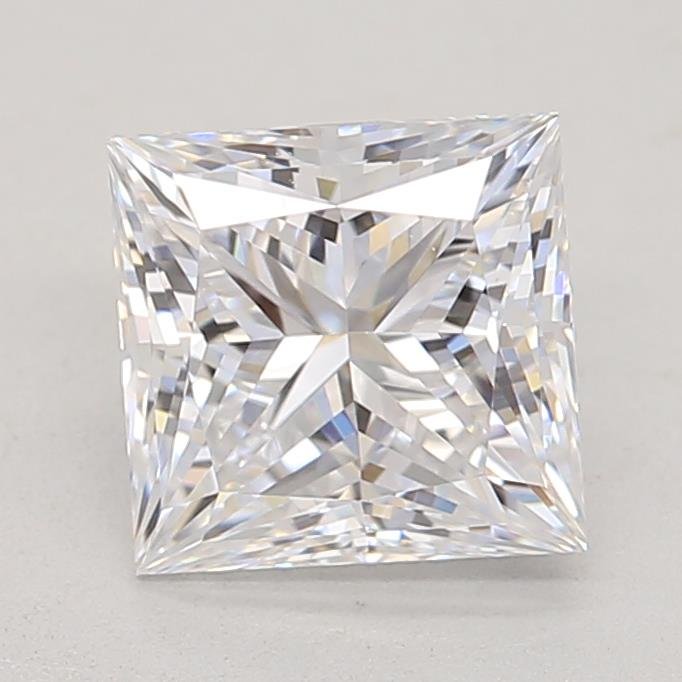 0.90ct D VS1 Rare Carat Ideal Cut Princess Lab Grown Diamond