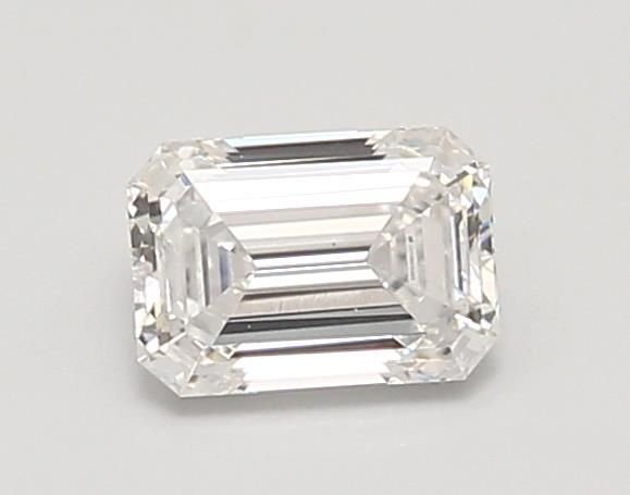 0.97ct D VVS2 Rare Carat Ideal Cut Emerald Lab Grown Diamond
