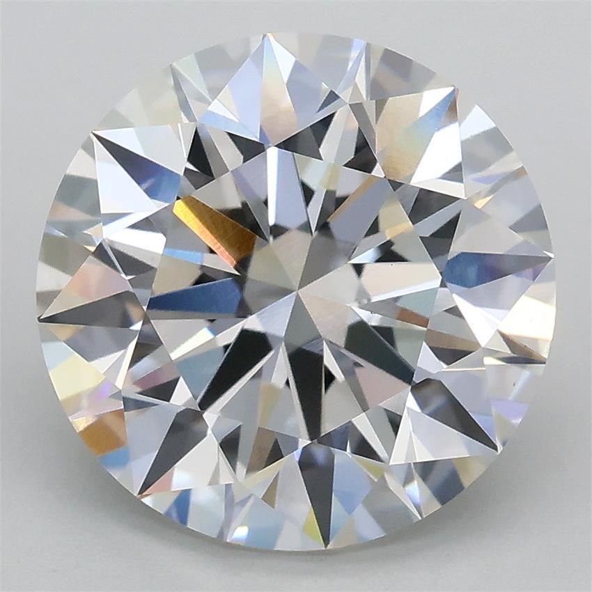 4.01ct F VS1 Rare Carat Ideal Cut Round Lab Grown Diamond