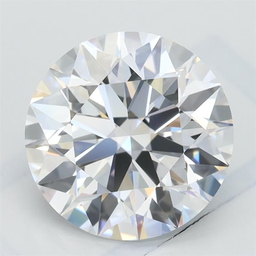 2.45ct D IF Rare Carat Ideal Cut Round Lab Grown Diamond