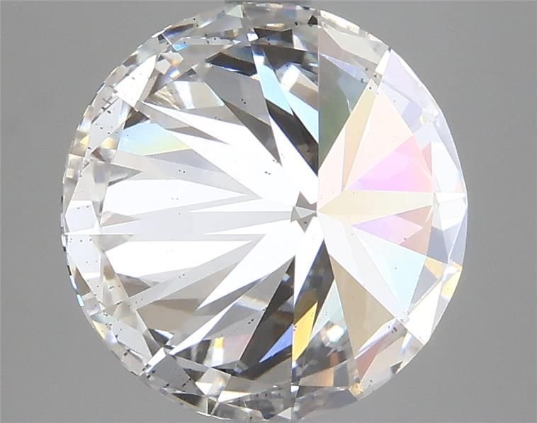 3.87ct F SI1 Rare Carat Ideal Cut Round Lab Grown Diamond