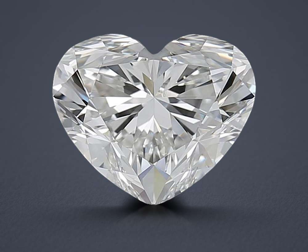 1.70 Carat Heart Natural Diamond