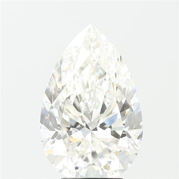 5.07ct G VVS2 Rare Carat Ideal Cut Pear Lab Grown Diamond