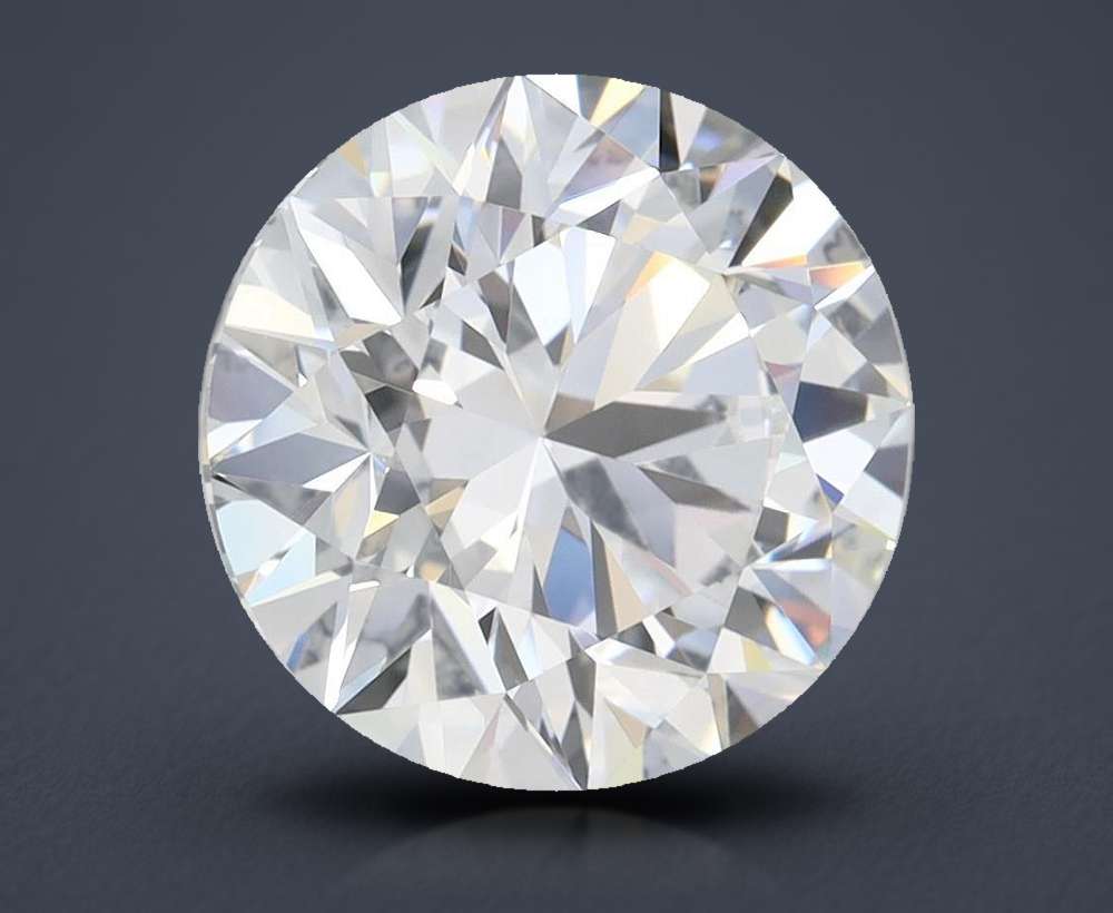 3.43 Carat Round Lab Diamond