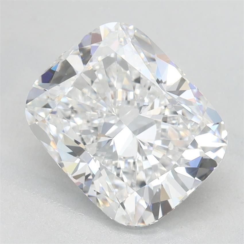 2.10ct E VVS2 Rare Carat Ideal Cut Cushion Lab Grown Diamond