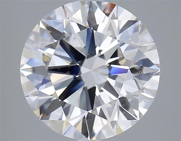 4.52ct F SI1 Rare Carat Ideal Cut Round Lab Grown Diamond