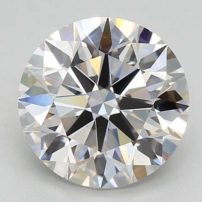 3.03ct G VVS2 Rare Carat Ideal Cut Round Lab Grown Diamond