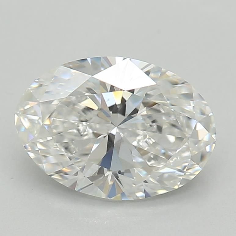 0.73ct D VS1 Very Good Cut Oval Lab Grown Diamond