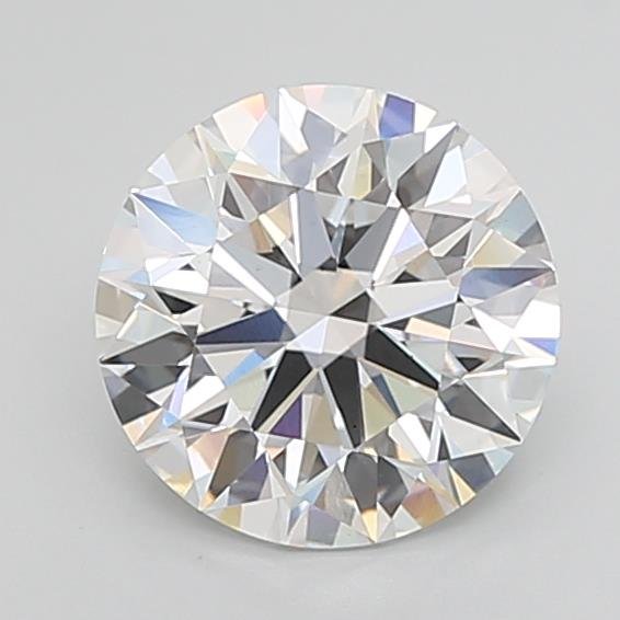 3.04ct D VS1 Rare Carat Ideal Cut Round Lab Grown Diamond