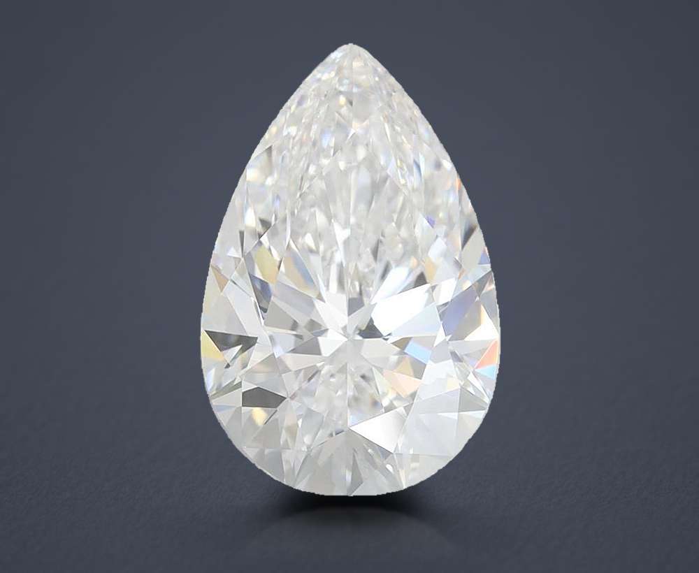 4.03 Carat Pear Lab Diamond