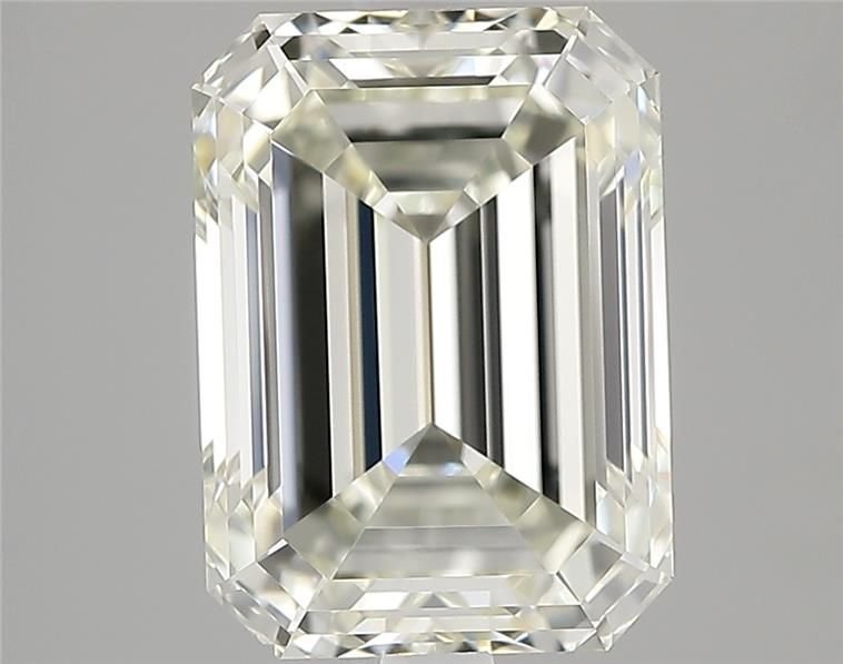 4.11ct K VVS1 Excellent Cut Emerald Diamond