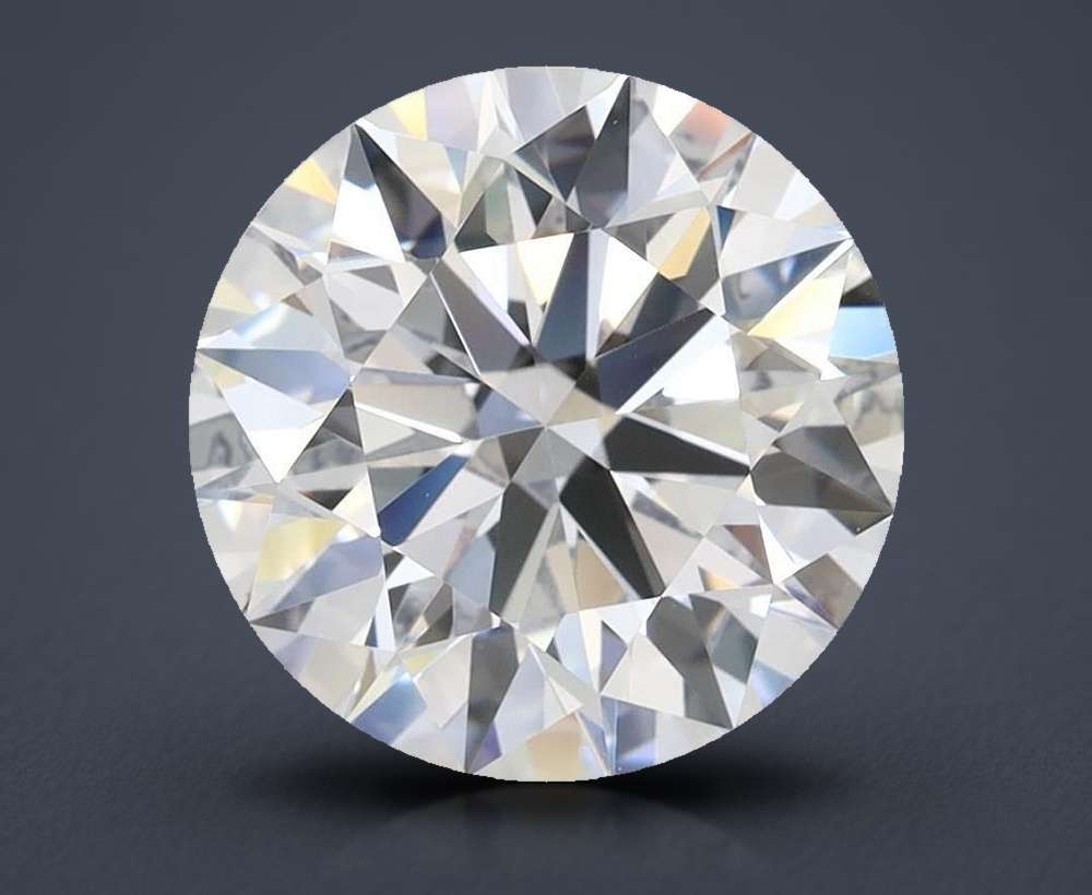 3.02 Carat Round Lab Diamond