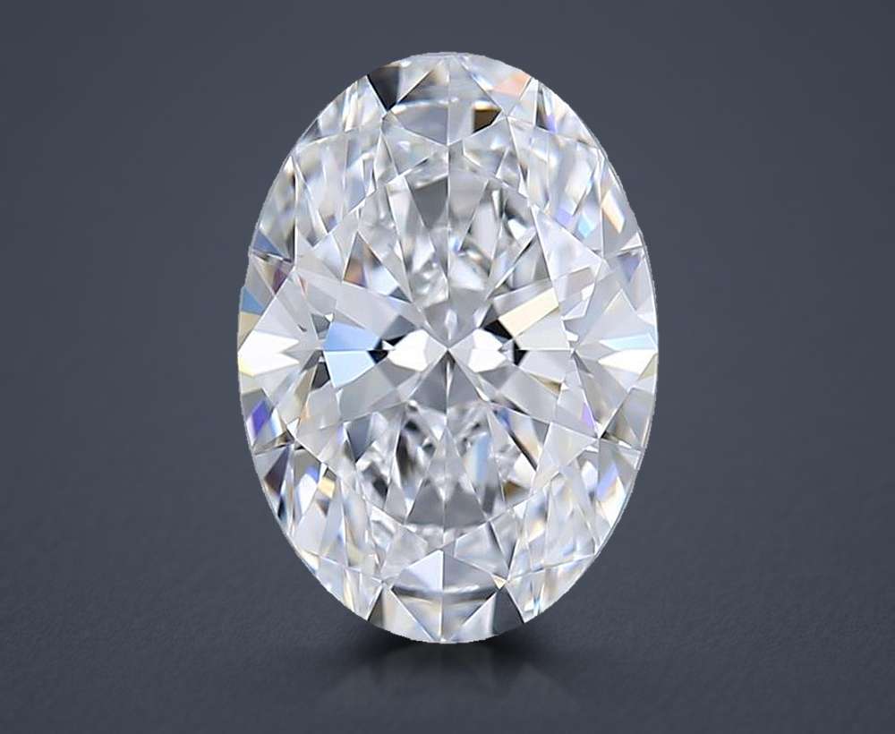 1.51 Carat Oval Lab Diamond