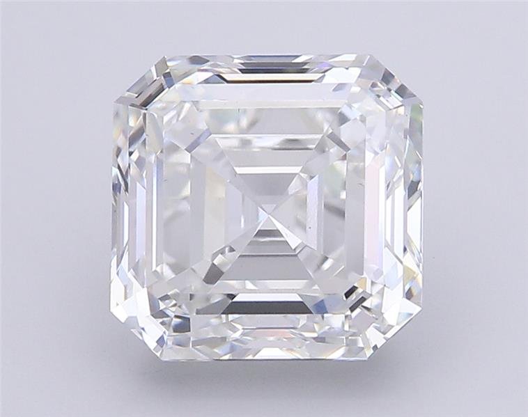 12.43ct F VS1 Rare Carat Ideal Cut Asscher Lab Grown Diamond