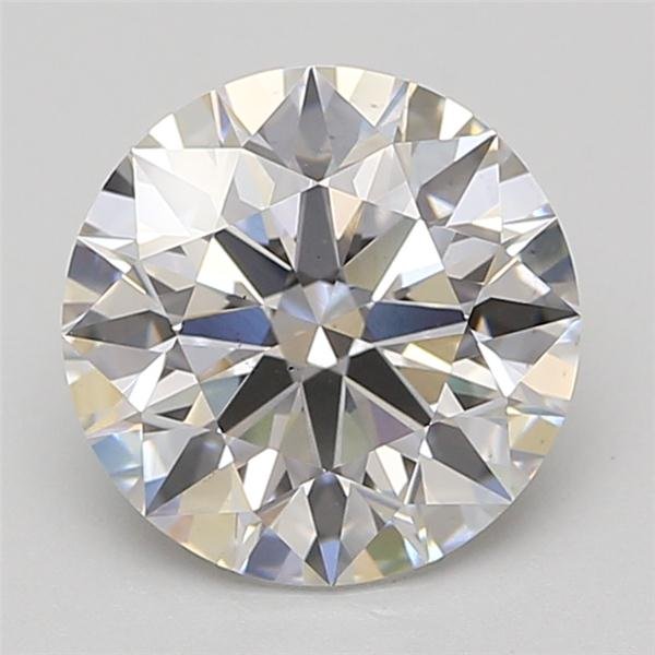 3.51ct F VS2 Excellent Cut Round Lab Grown Diamond