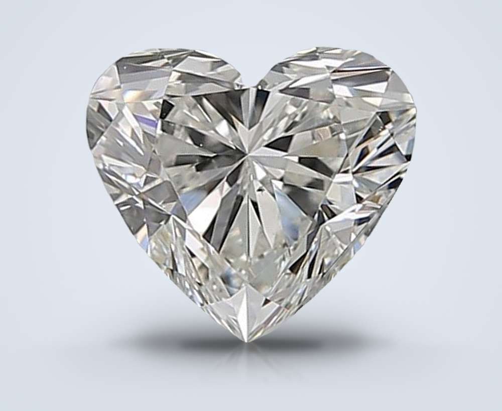 0.95 Carat Heart Natural Diamond