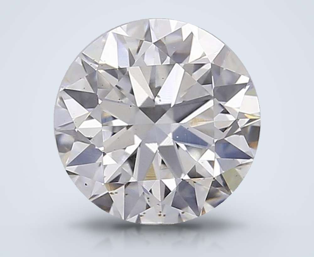 0.83 Carat Round Lab Diamond