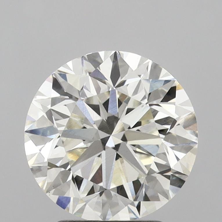 3.02ct I VS1 Very Good Cut Round Lab Grown Diamond